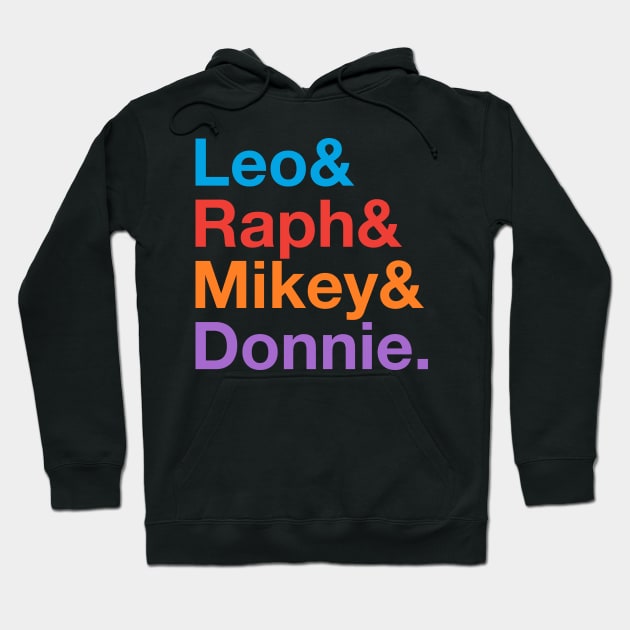 Team Turtles Hoodie by geekmethat